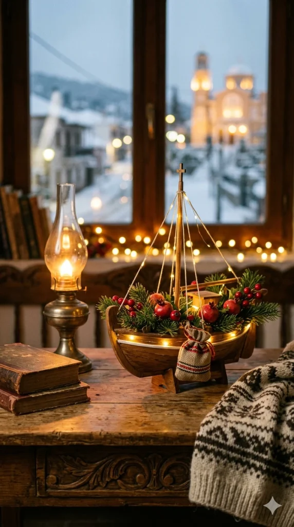 Παραδοσιακό Καραβάκι Χριστουγέννων